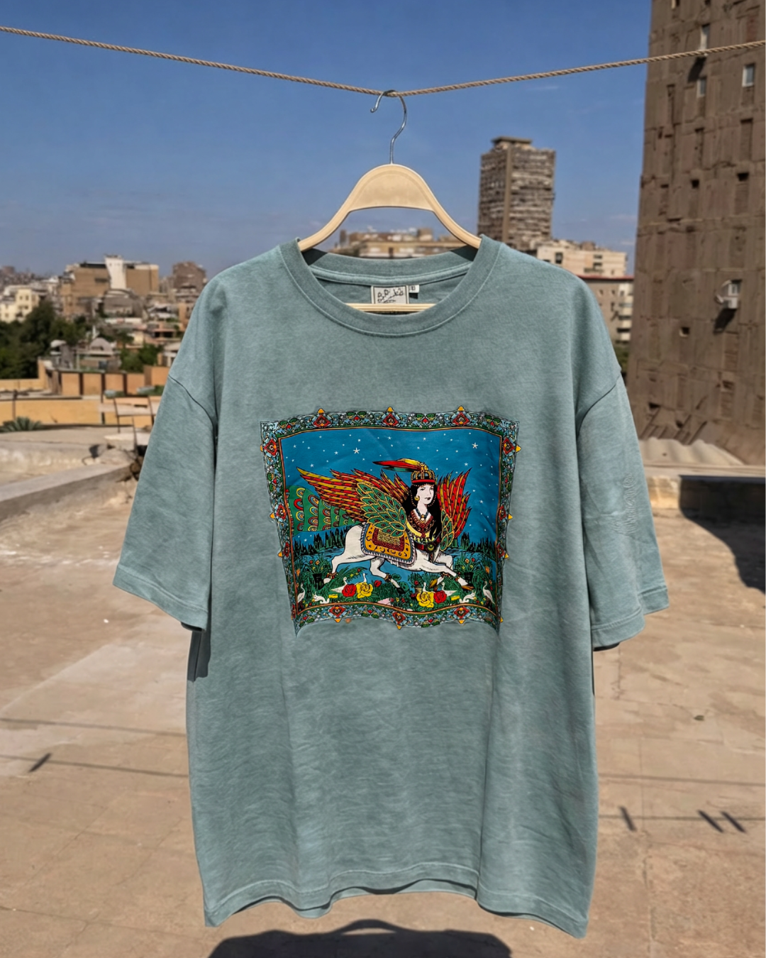 Boraq Unisex Oversized Tee