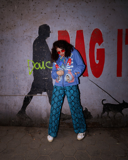 Tamr Henna Blue Jacket