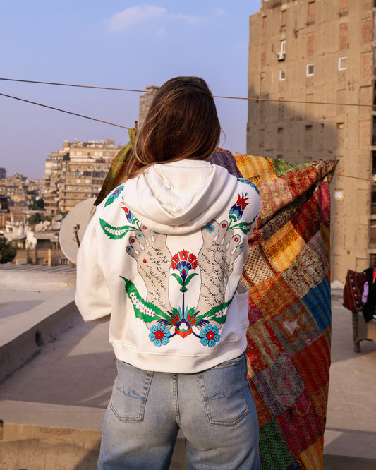 Rommanna White Jacket Short