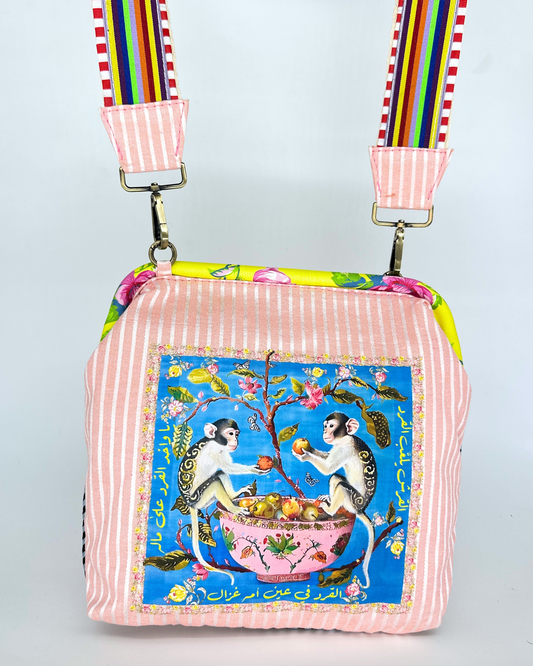 Monkey Messenger Bag