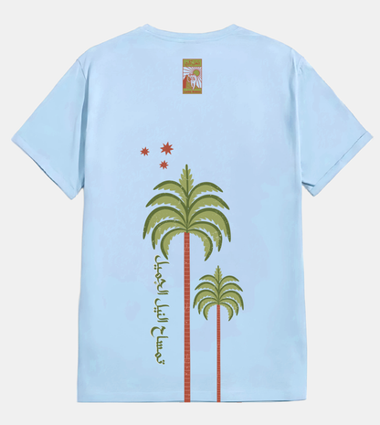 Temsah El Nile oversized Tee in Blue