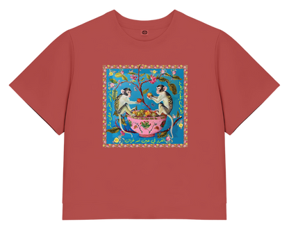 El Qersh Yela3b El Erd Medium Crop Tee