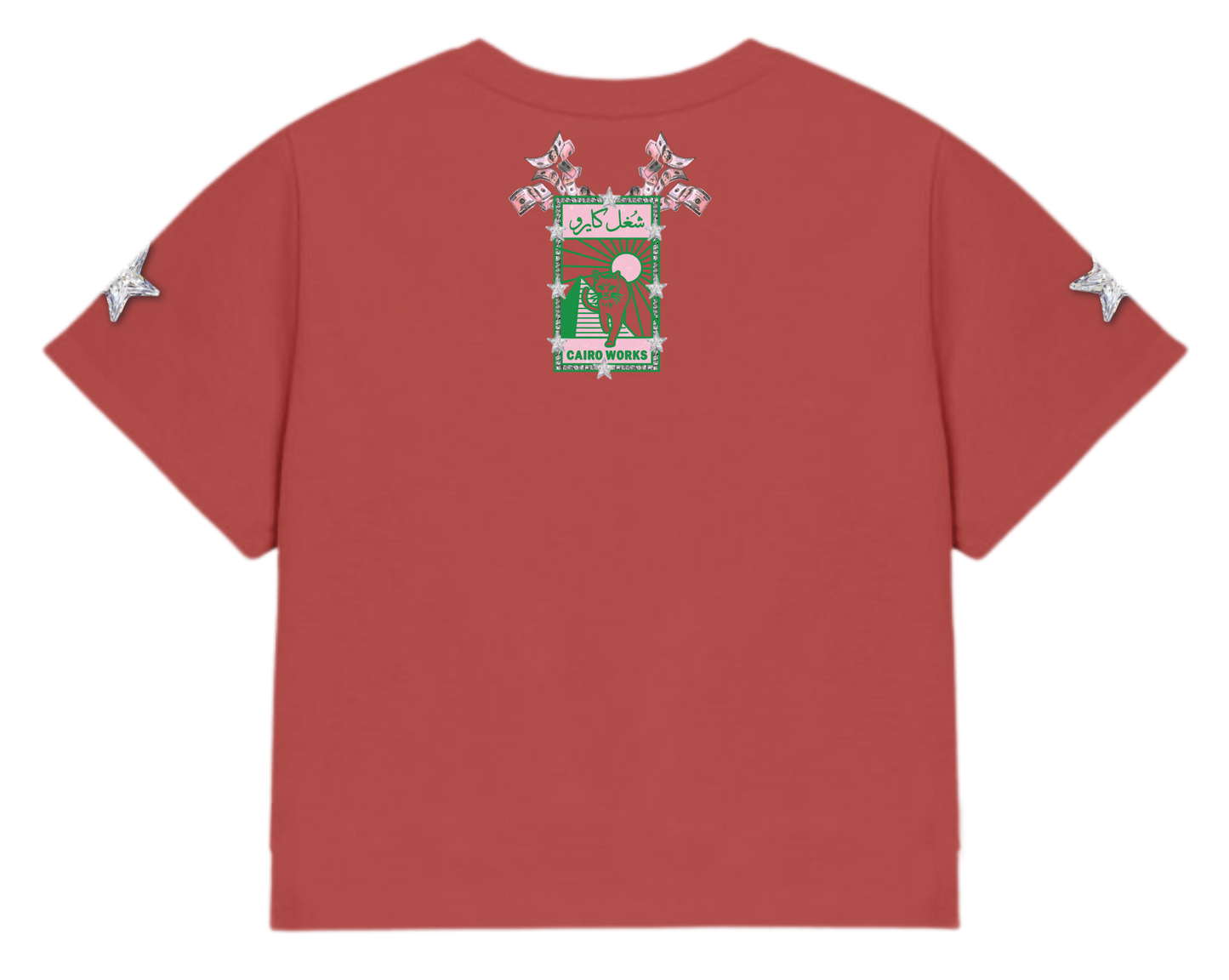 Rehlet El Arnab Al Akhdar Medium Crop Tee