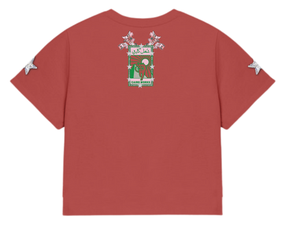 Rehlet El Arnab Al Akhdar Medium Crop Tee