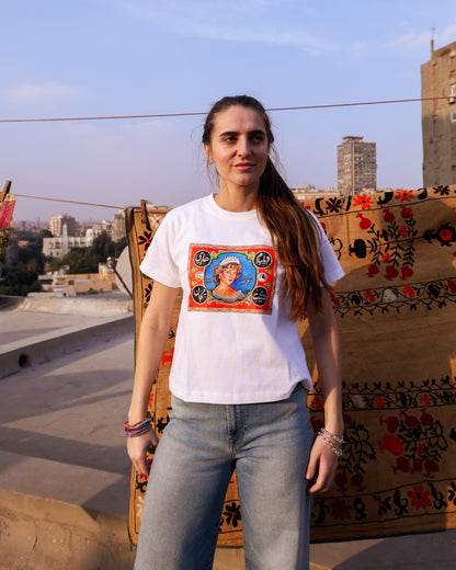 El Amira Diana Medium Crop Tee