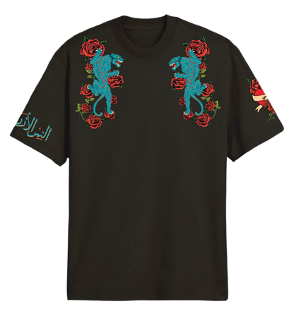 Symmetrical Nemr Unisex Oversized Tee